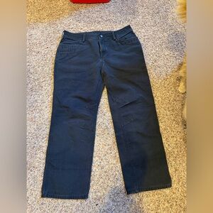 Under Armour Men's Black Straight Jeans